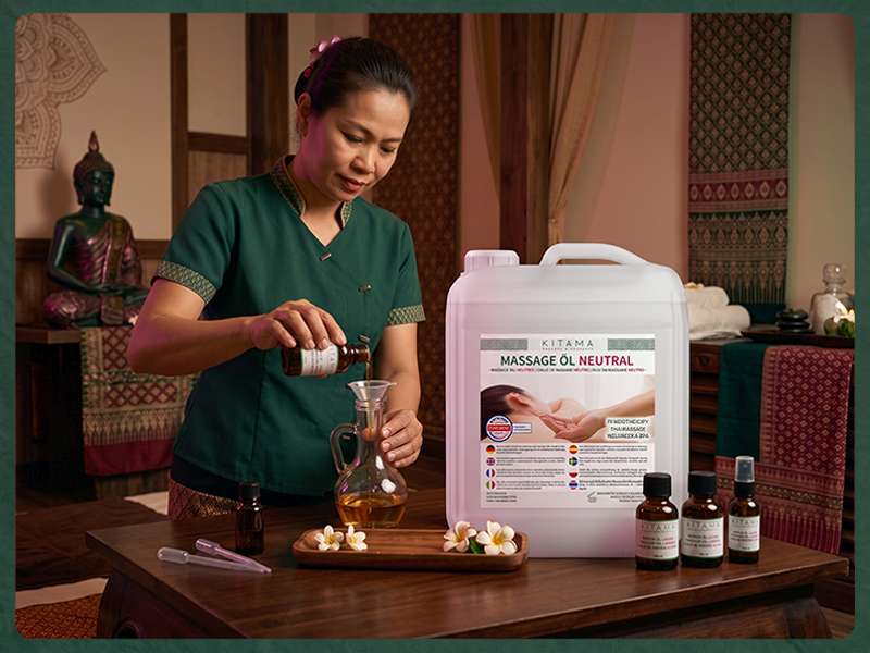 Aceite portador neutro para mezclar con aceites vegetales y esencias