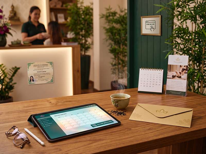 Marketing i rezerwacja online dla salonu masażu tajskiego