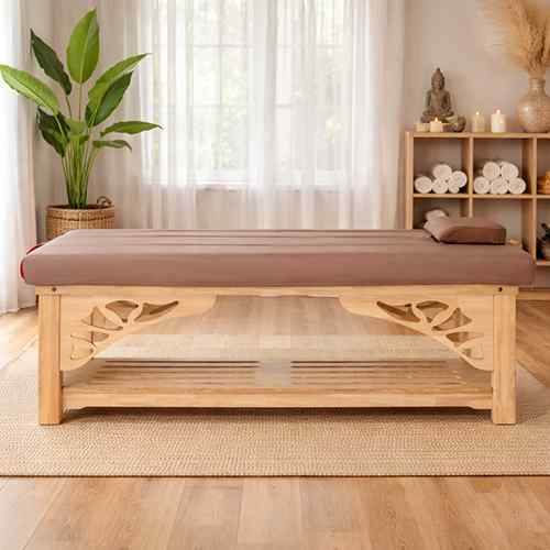 Massageliegen aus Holz