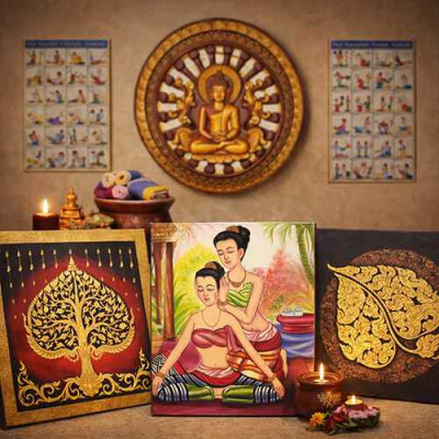 Arte tradizionale thailandese. Che si tratti di...