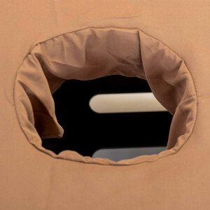 Spannbett-Tuch Laken mit Gesichtsloch für Massageliege 100 cm