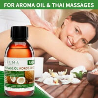 Olio da massaggio aroma Cocco 250ml