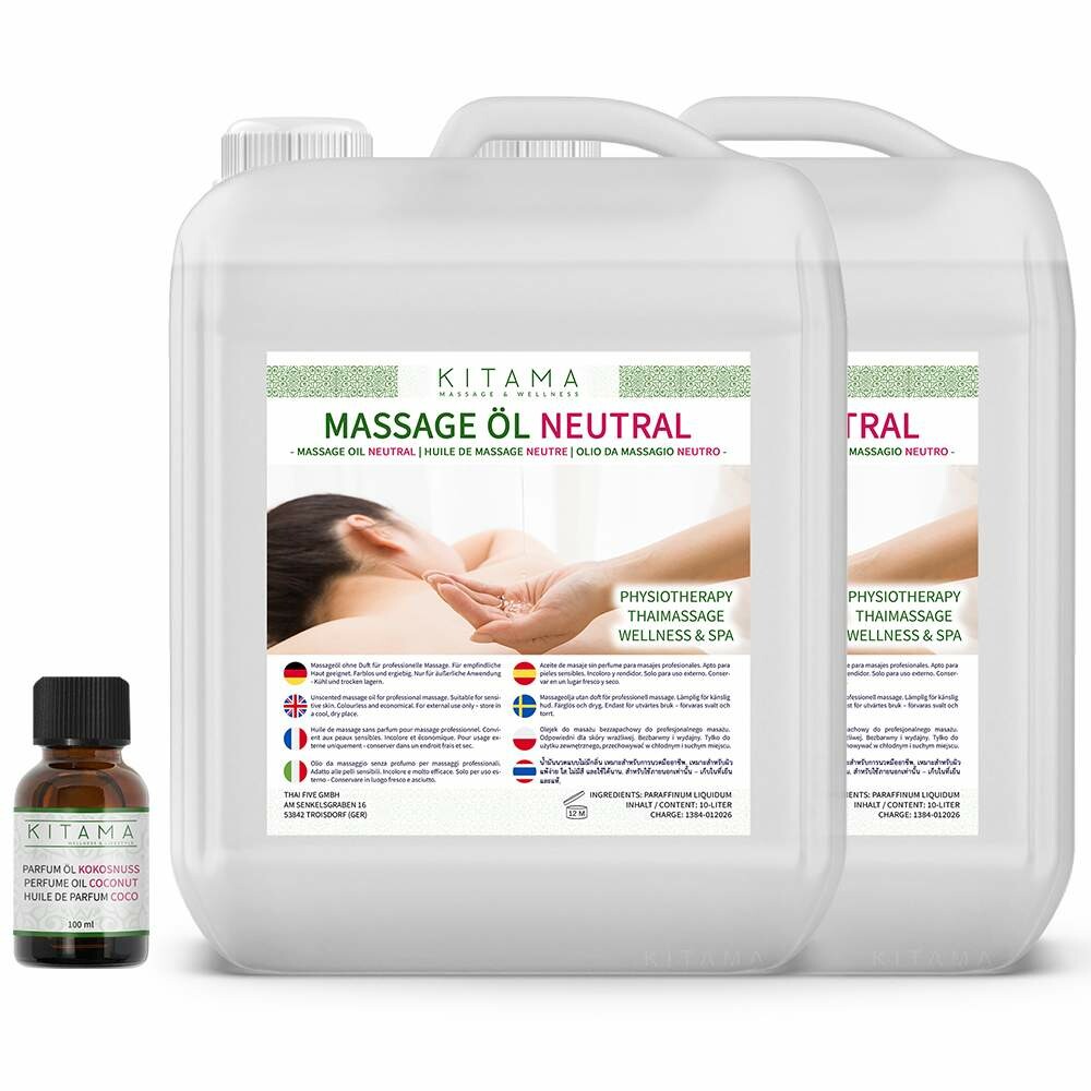 #2 DEAL: 2 x 10L Massageöl neutral  box