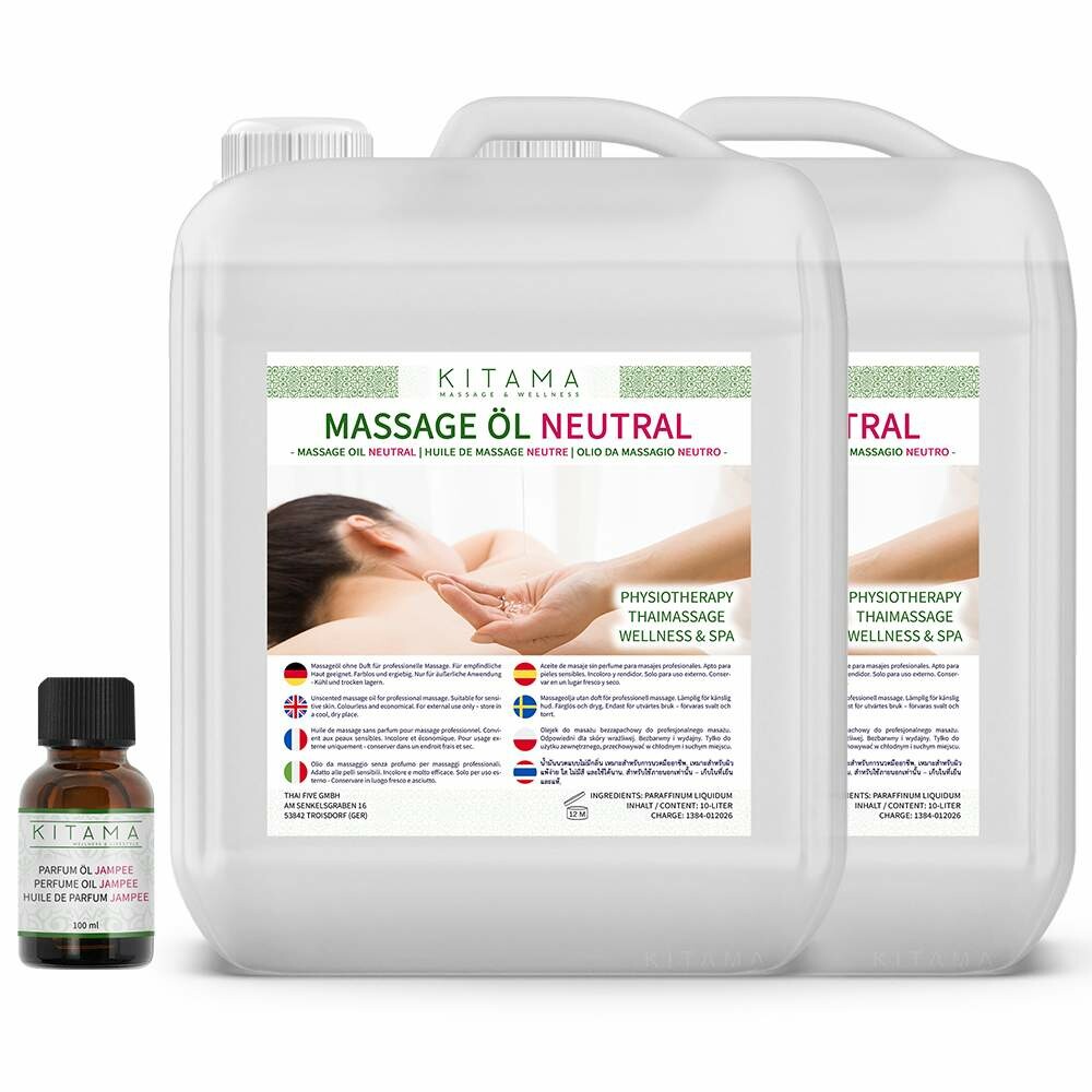 #2 DEAL: 2 x 10L Aceite de Masaje Neutro box