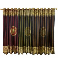 Zasłona Thai wzór słonia - Parawan