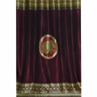 Zasłona Thai wzór słonia - Parawan