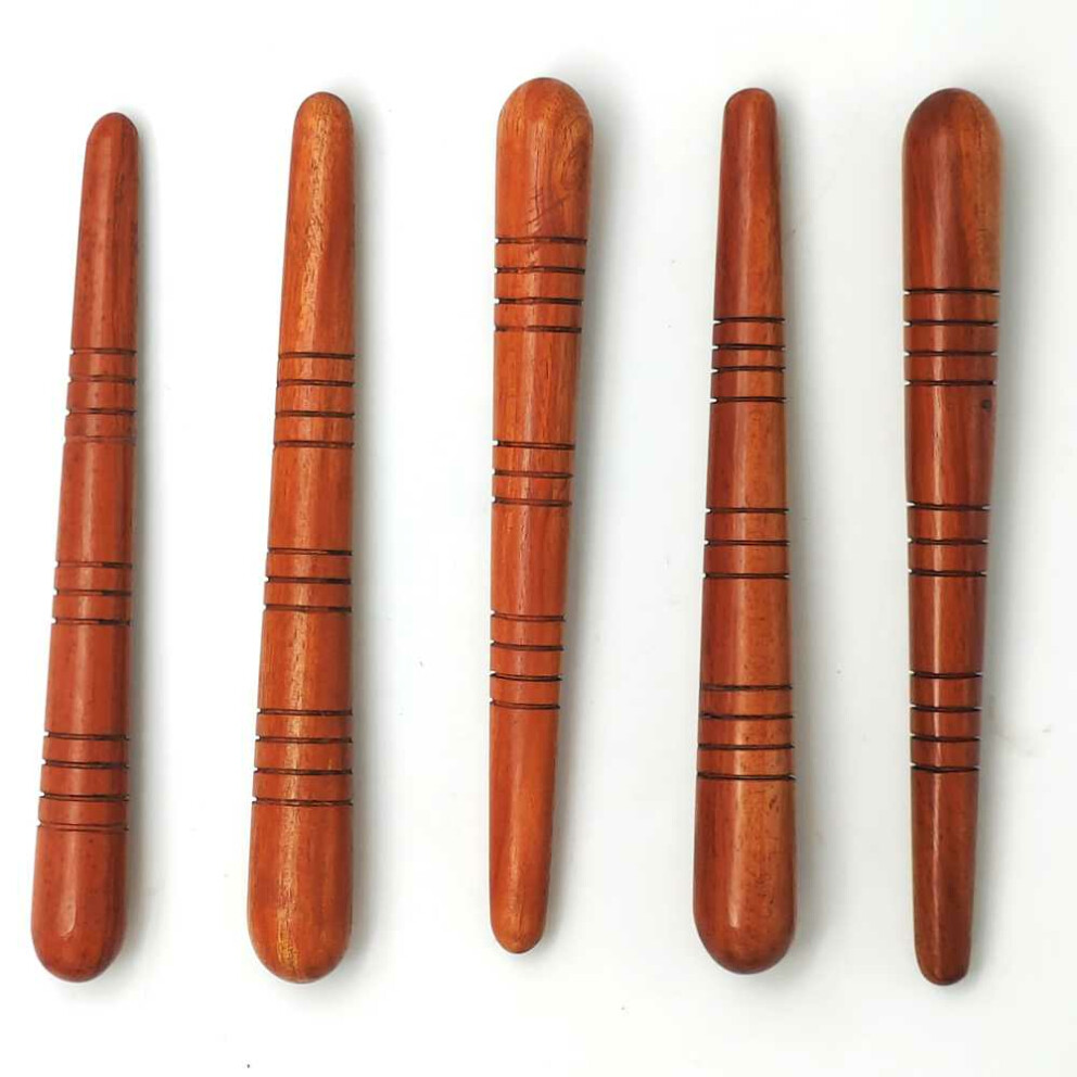 Professionelle Massagehilfe, Massagewerkzeug aus Holz Form: Stäbchen