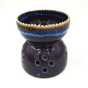 Duftlampe, Massageöl Wärmer aus Keramik für Teelicht