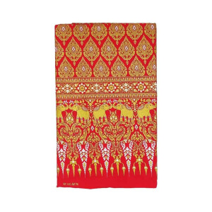 Thai Cloth Fabric Sarong - Thai Siam Elefants Premium