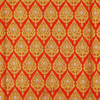 Thai Cloth Fabric Sarong - Thai Siam Elefants Premium Pink