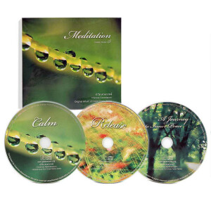 3 CD`s Chamras Saewataporn - Meditation, Green Music Thailand Vol. 15