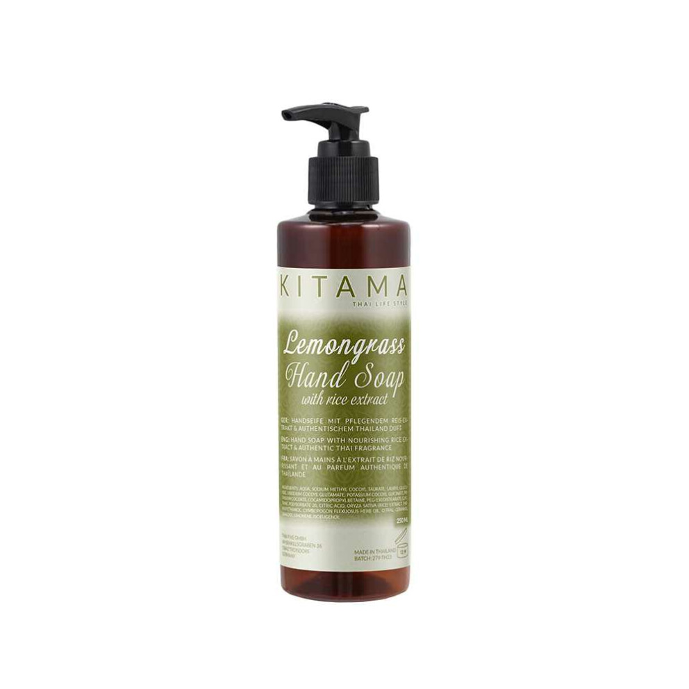 Thai Liquid soap lemongrass with rice extract 250ml