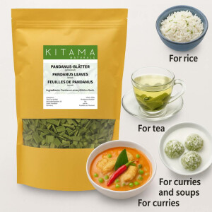 Foglie di pandano essiccate (100 g)
