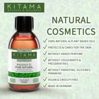 Aceite de masaje Pure Natural - 100% natural y sin perfume