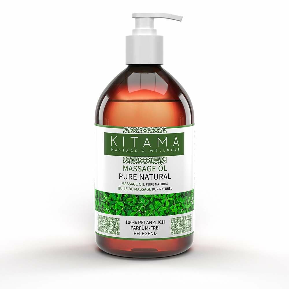 Massageolja Pure Natural - 100% Naturlig box