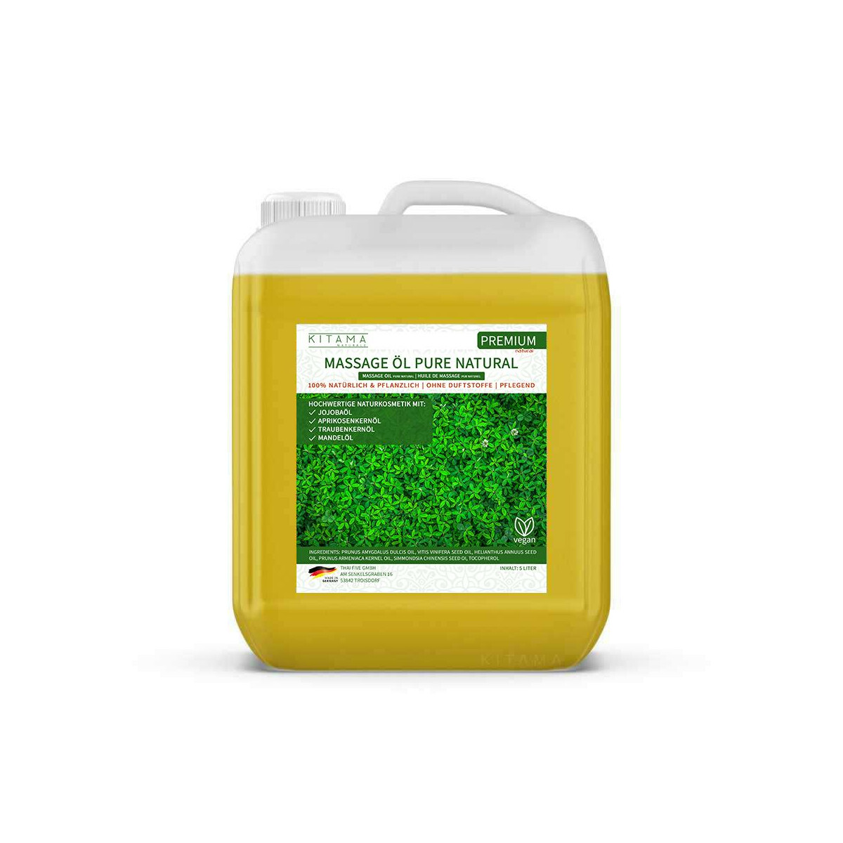 Olejek do masażu Pure Natural - 100% nat box