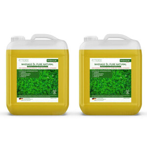 Massageöl Pure Natural - 100% natürlich & parfüm-frei 10-Liter
