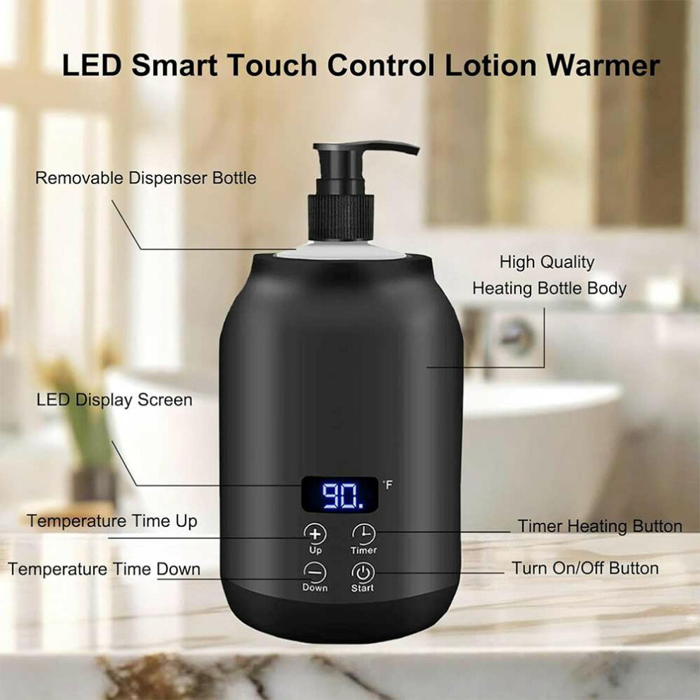 Flessenwarmer voor Massageolie, LED-display