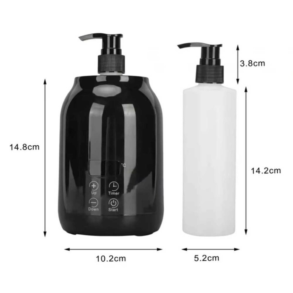 Bottiglie Con Pompa Da 250ml Per Scaldaolio Massaggio - Ricaricabili, In Plastica ABS, Set Da 2 Pezzi