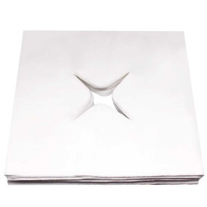 Disposable Sheets Tissue Nose slit cloth face pad Hygiene 200 pcs. 40 x 40 cm