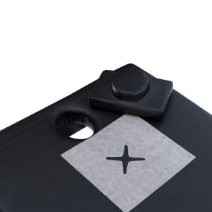 Cubiertas faciales desechables para camillas de masaje – 200 uds, 40×40 cm