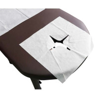 Einweg Gesichtsauflagen für Massageliege – 200 Stk., 40×40 cm