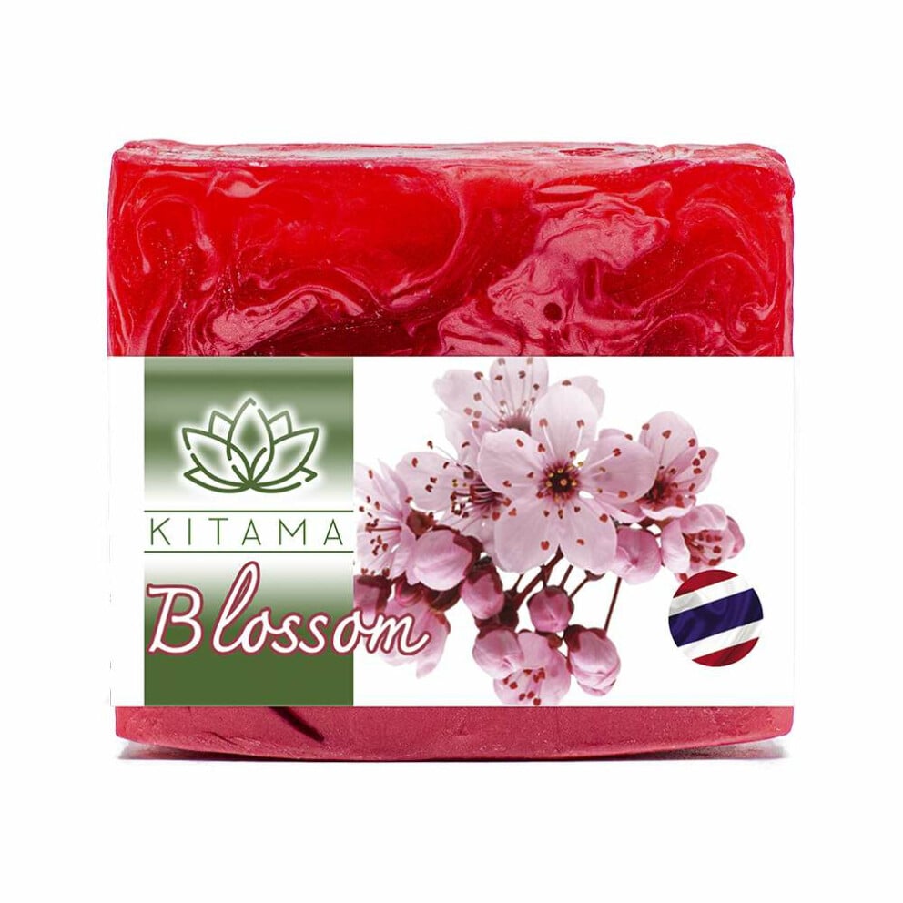 120g de savon naturel thaïlandais pour le corps et les mains fleurs