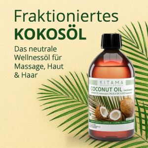 Aceite de coco fraccionado (líquido)