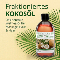 Aceite de coco fraccionado (líquido)
