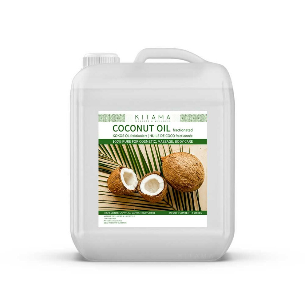 Aceite de coco fraccionado (líquido) 5L (5000ml)