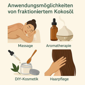 Frakcjonowany olej kokosowy (płynny) 500ml