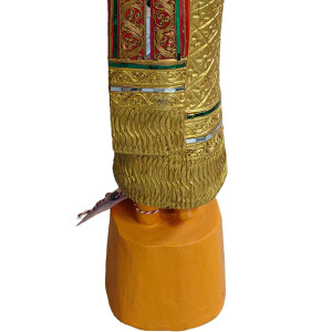 Statue thaïlandaise Sawasdee Lady - 104 cm or