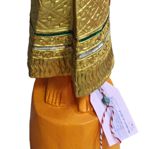 Statue thaïlandaise Sawasdee Lady - 104 cm or