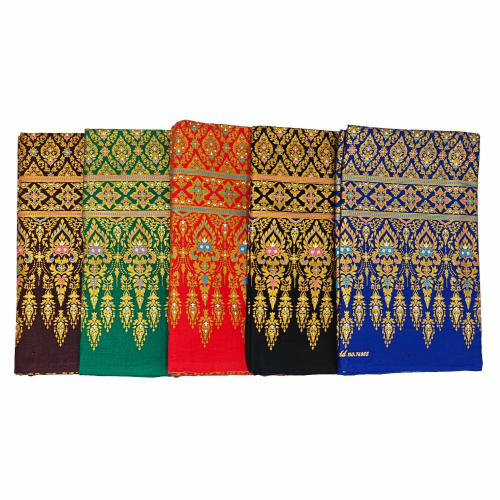 Sarong en tissu thaïlandais - Thai Premium 2026