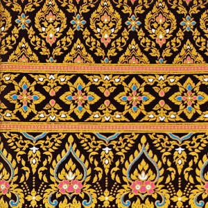 Sarong en tissu thaïlandais - Thai Premium 2026 Marron