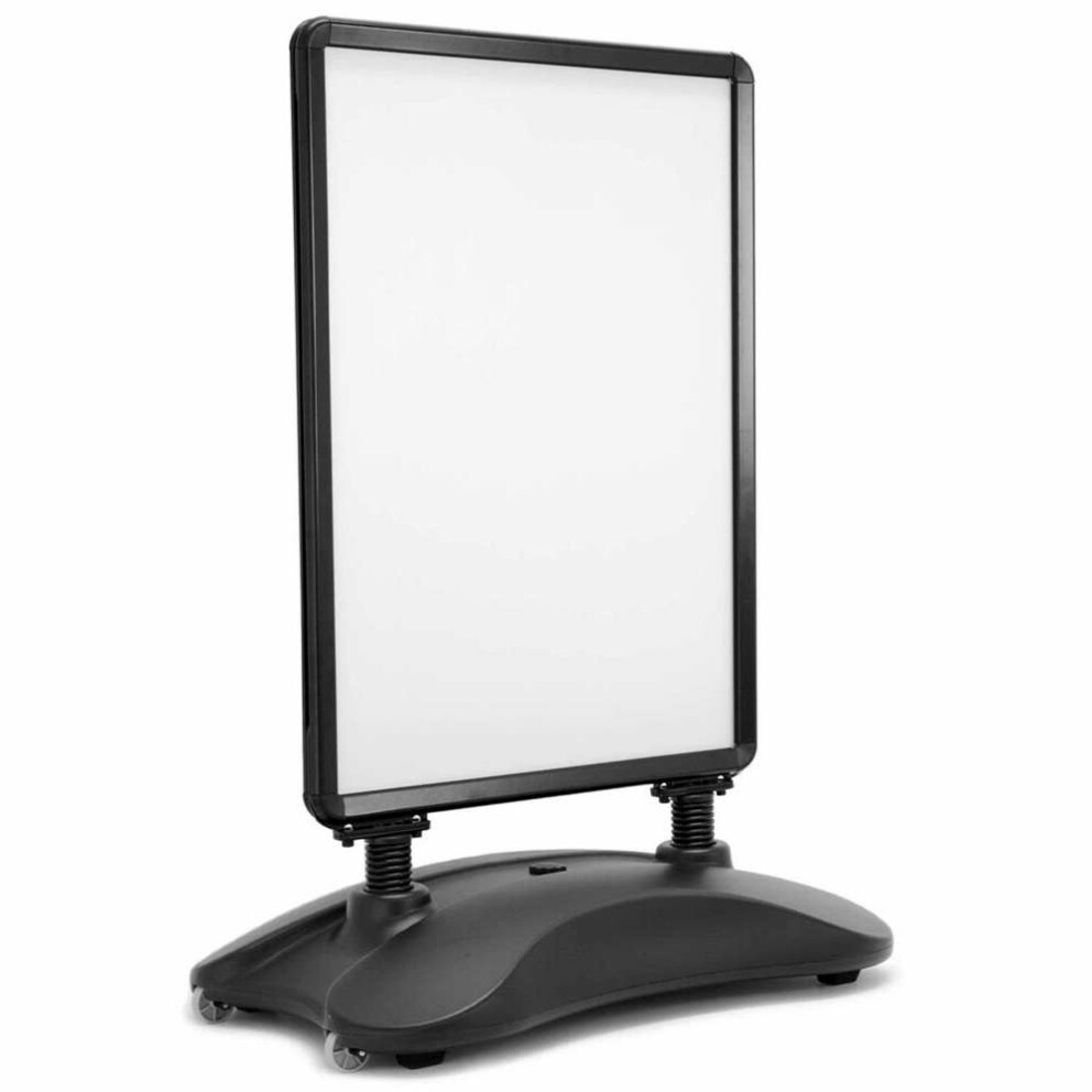 Cavalletto pubblicitario A1 resistente al vento – Espositore bifacciale da esterno