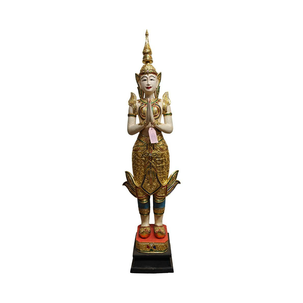 Figura Theppanom Guardi&aacute;n del Templo Tailandia...