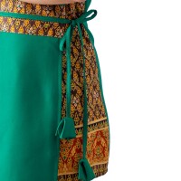 Robe de Massage Thaï Femme Motif Traditionnel, S–XL - 5 Couleurs