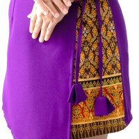 Robe de Massage Thaï Femme Motif Traditionnel, S–XL - 5 Couleurs