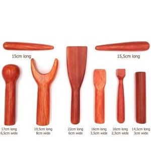 Set de massage au marteau Tok Sen 8 pièces