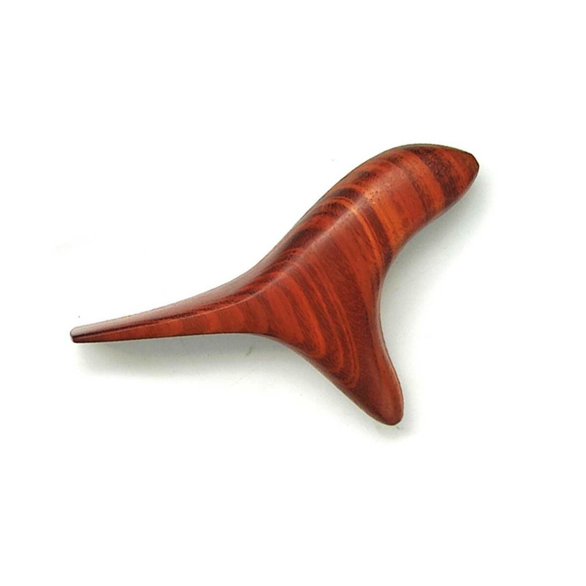 Massage-Hilfe aus Holz, Form: Vogel Dreispitz Birdy