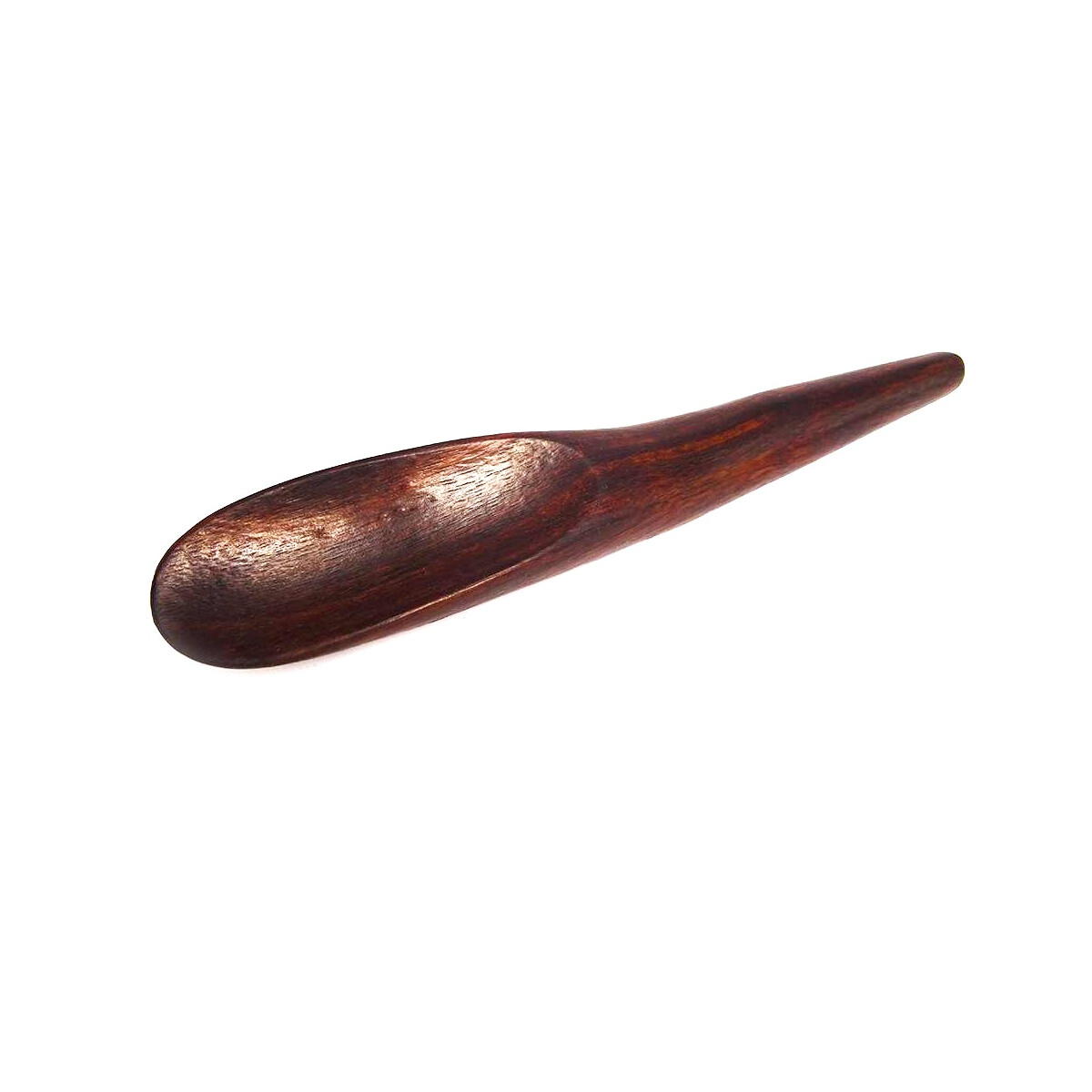 Massage aid made of wood, shape: Gua Sha spoon