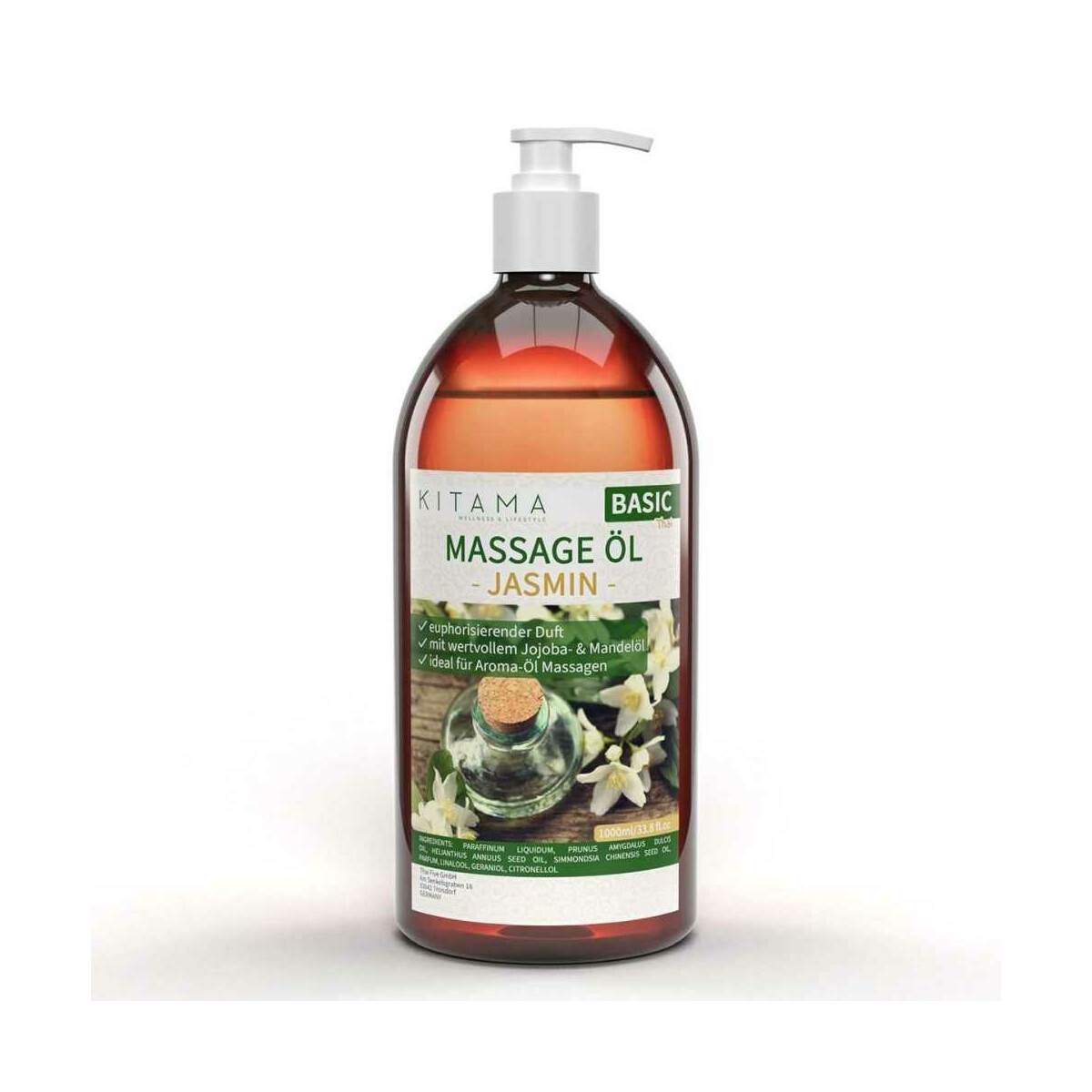 Massage Oil Aroma Jasmine 1000ml box