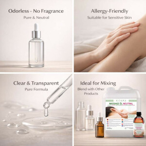 Olejek do masażu neutralny bezzapachowy