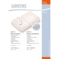 Sanitas SWB 20 Wärmeunterbett aus Vlies, 150x80cm