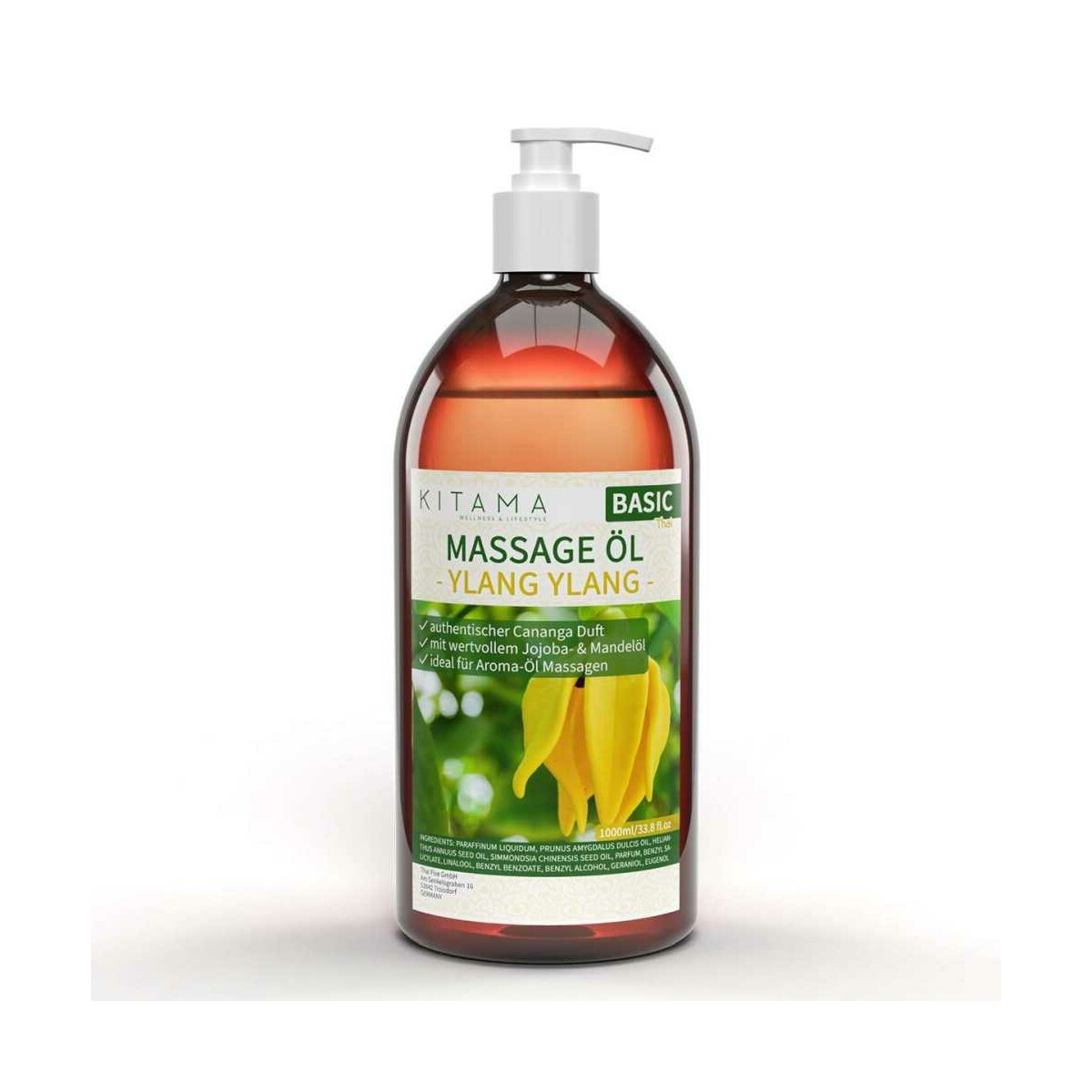 Massage Oil Aroma Ylang Ylang 1000ml box