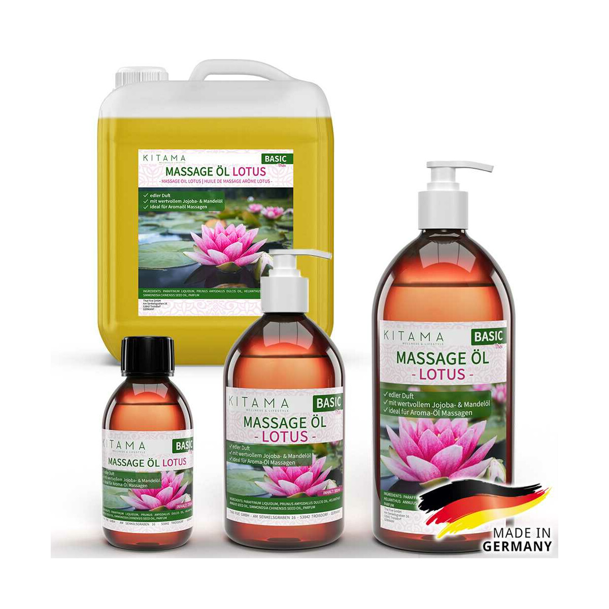 Massage Oil Aroma Thai Lotus