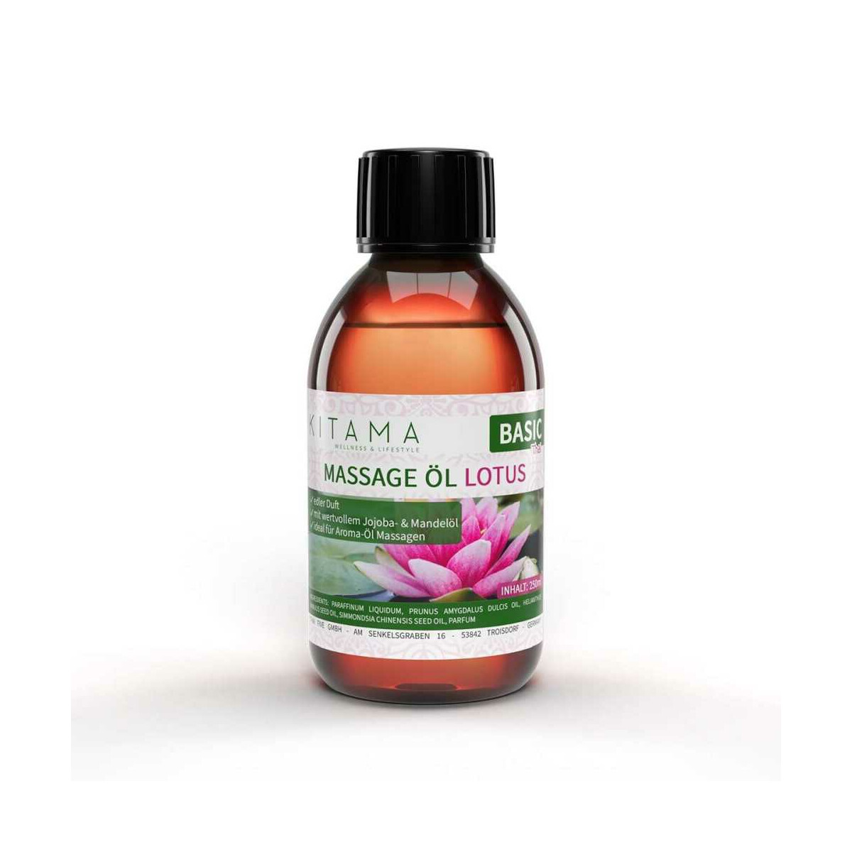 Massageöl Aroma Lotus 250ml box