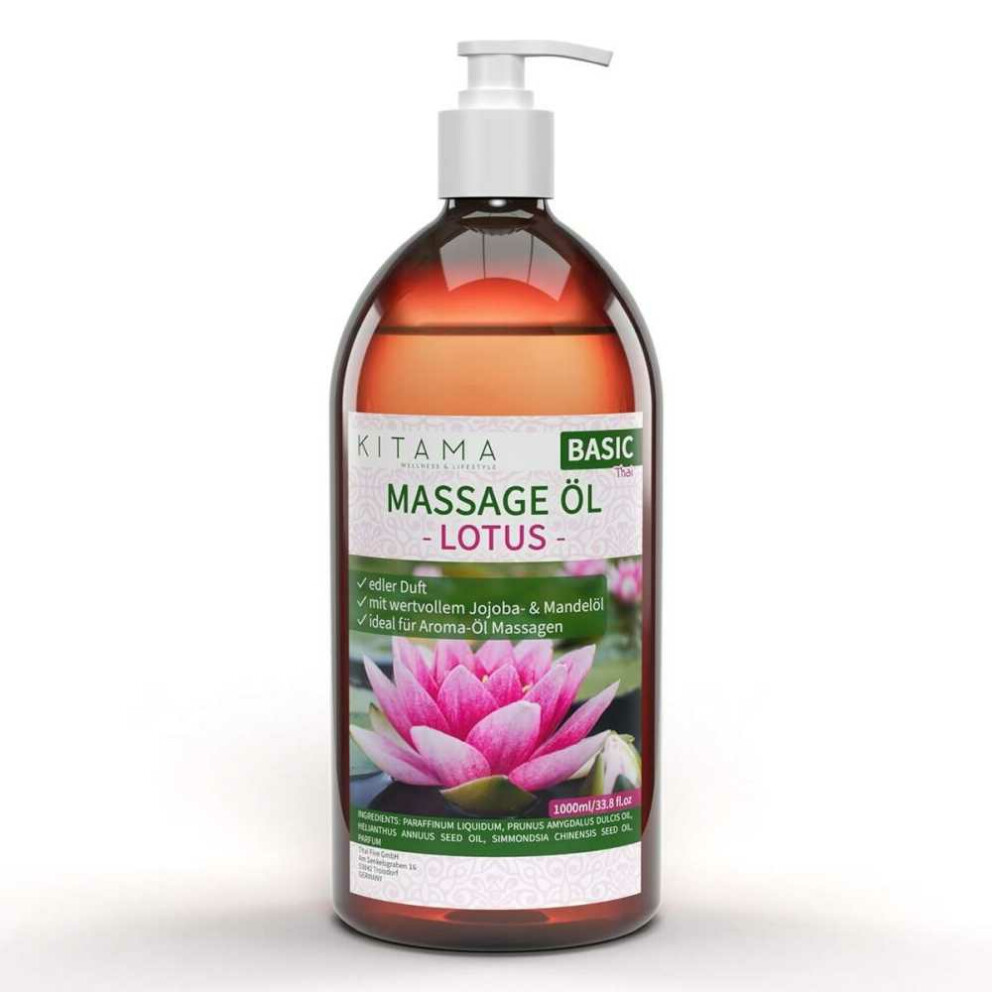 Huile de massage arôme Lotus 1000ml
