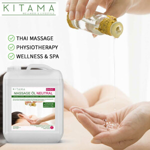 Neutral massage oil fragrance-free 500ml